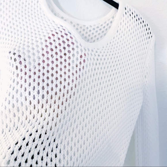 Splendid Top Open Knit Sweater Size Small EUC - Picture 4 of 9